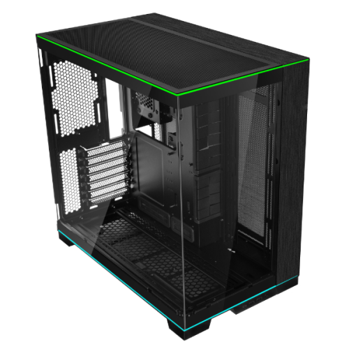 LIAN LI O11 Dynamic EVO RGB Black, Medium Case: EATX/ATX/M-ATX/ITX, 2xUSB 3.0, 1xUSB 3.1 Type-C, 1xAudio, Included Fans: none