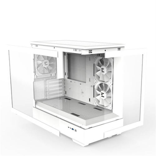 ZALMAN P30 White, MATX, WHITE, WINDOW, 2x3.5