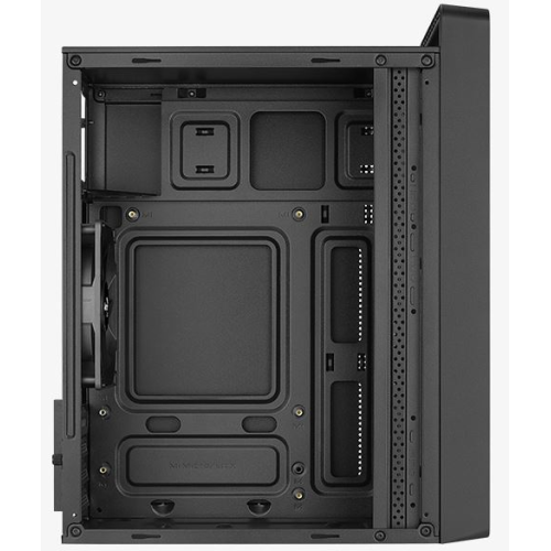 Aerocool Cs-109-S-BK-v1 (mATX, без БП, USB3.0 x1, USB2.0 x2, 12cm black fan x 1)