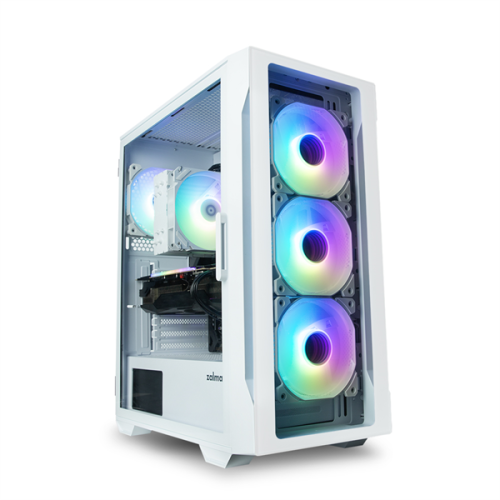 ZALMAN I3 NEO TG WHITE, ATX, WHITE, FRONT TG, WINDOW, 2x3.5