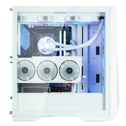 ZALMAN Z9 Iceberg MS, EATX, WHITE, WINDOW, 4x3.5
