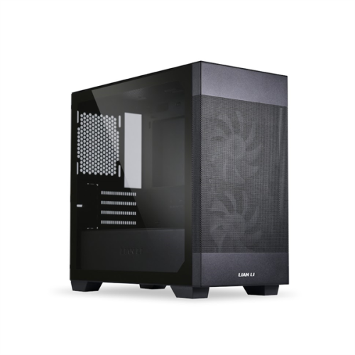LIAN LI Lancool 205M Mesh Black,  Medium Case: Micro ATX/Mini-ITX, 2xUSB 3.0, 2xAudio, Included Fans: 2x140mm ARGB PWM