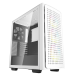 Deepcool CK560 WH без БП, боковое окно (закаленное стекло), 3xARGB LED 120мм вентилятора спереди и 1x140мм вентилятор сзади, белый, ATX
