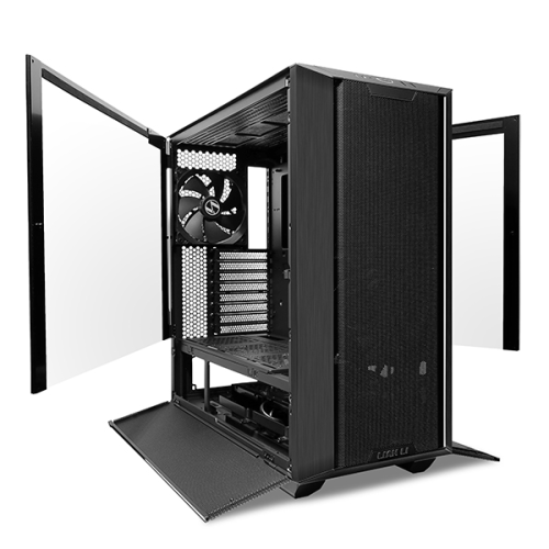 LIAN LI Lancool III RGB Black, Medium Case: E-ATX (under 280mm), ATX, Micro-ATX, Mini-ITX, 2xUSB 3.0, 1xUSB Type C, 1xAudio, Included Fans: 3x140mm ARGB PWM (300~1650RPM), 1x140mm PWM (200~1800RPM)