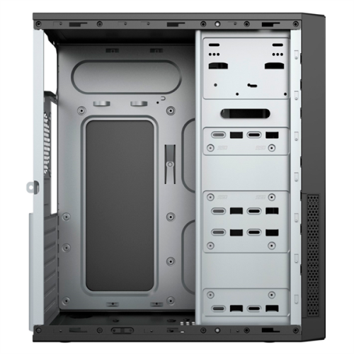 MidiTower Powerman DA812BK Black PM-500ATX-F 2*USB 2.0+2*USB 3.0 Audio ATX