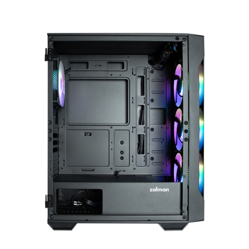 ZALMAN I3 NEO TG BLACK, ATX, BLACK, FRONT TG, WINDOW, 2x3.5