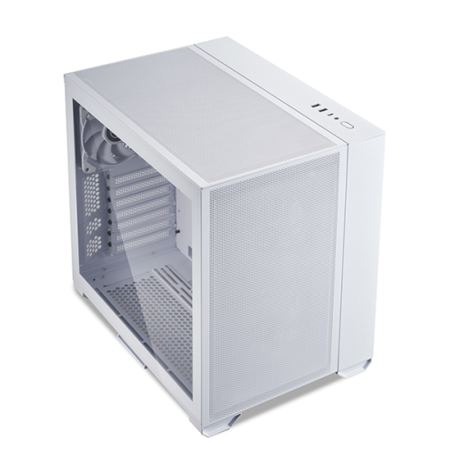 LIAN LI PC-O11 Dynamic Mini Air White, Small Case: EATX/ATX/M-ATX, 2xUSB 3.0, 1xUSB Type-C, 1xAudio, Included Fans: 2x140mm PWM, 1x120mm PWM