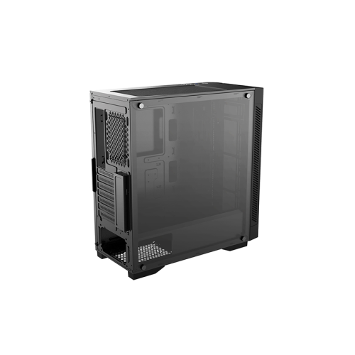 Deepcool MATREXX 55 V3 ADD-RGB 3F без БП, большое боковое окно, 3xRGB LED 120мм вентилятора спереди, RGB LED спереди, черный, ATX