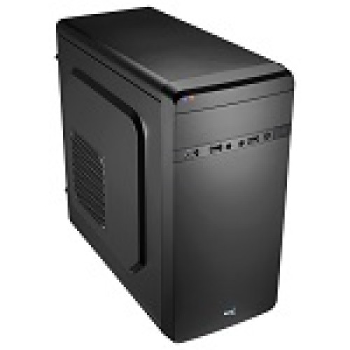 Aerocool Qs-180, mATX, без БП, 1 x USB 3.0, 2 x USB 2.0, съемный фильтр от пыли для БП