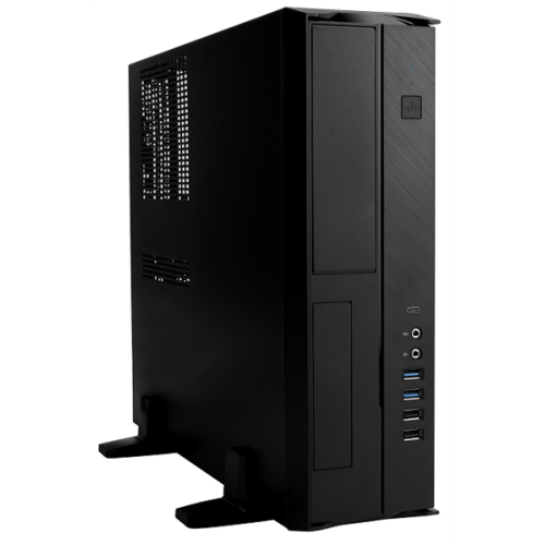 Slim Case InWin BL067 Black IP-S300FF7-0 U2*2+U3*2+Combo audio+FAN+ intrusion switch mATX