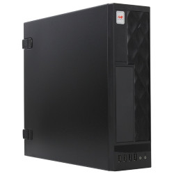 Slim Case InWin CE052S Black 300W 2*USB3.0+2*USB2.0+AirDuct+Fan+Audio mATX