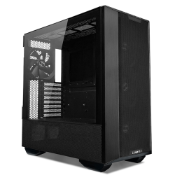 LIAN LI Lancool III Black, Medium Case: E-ATX (under 280mm), ATX, Micro-ATX, Mini-ITX, 2xUSB 3.0, 1xUSB Type C, 1xAudio, Included Fans: 3x140mm PWM (200~1800RPM), 1x140mm PWM (200~1800RPM)