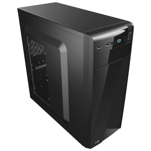 Aerocool Cs-1101, ATX, без БП, 2 x USB 2.0, 1 x USB 3.0, в комплекте 1 x 80-мм вентилятор