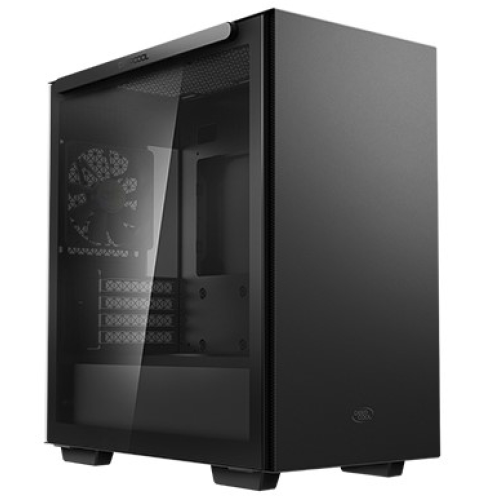 Deepcool MACUBE 110 BK без БП, боковое окно (закаленное стекло), черный, mATX