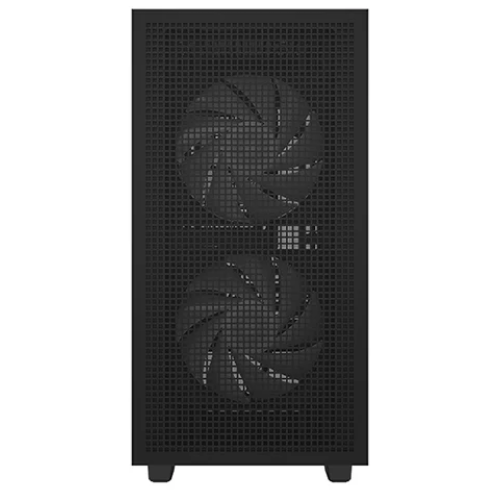 Deepcool CH360 без БП, боковое окно (закаленное стекло), 2x140мм ARGB LED вентилятор спереди и 1x120мм ARGB LED вентилятор сзади, черный, mATX