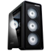 ZALMAN M3 PLUS RGB, MATX, BLACK, WINDOW, 2x3.5