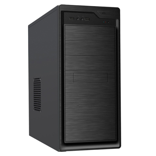 MidiTower Powerman BA831BK PM-600ATX-F U3.0*2+A(HD) ATX, mATX