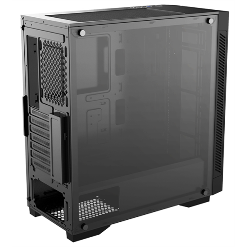 Deepcool MATREXX 55 V3 без БП, боковое окно (закаленное стекло), LED strip спереди, черный, ATX