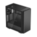 Deepcool CK500 без БП, боковое окно (закаленное стекло), 1x140мм вентилятор спереди и 1x140мм вентилятор сзади, черный, EATX