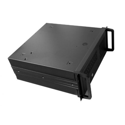 MidiTower Powerman 4U rack-mount TS-4U  _____  USB3.0*2; Front fan 12cm*1; Rear fan 6cm*2; dust filter on the front door, intrusion switch, ATX
