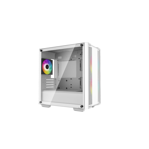 Deepcool CC360 WH ARGB без БП, боковое окно (закаленное стекло), белый, mATX