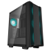 Deepcool CC560 V2 без БП, боковое окно (закаленное стекло), 3x120мм LED вентилятор спереди и 1x120мм LED вентилятор сзади, черный, ATX