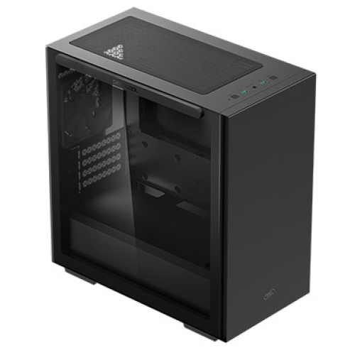 Deepcool MACUBE 110 BK без БП, боковое окно (закаленное стекло), черный, mATX