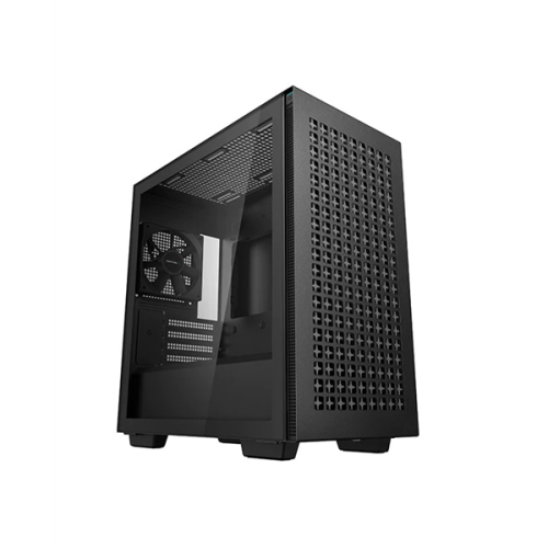 Deepcool CH370 без БП, боковое окно (закаленное стекло), черный, mATX