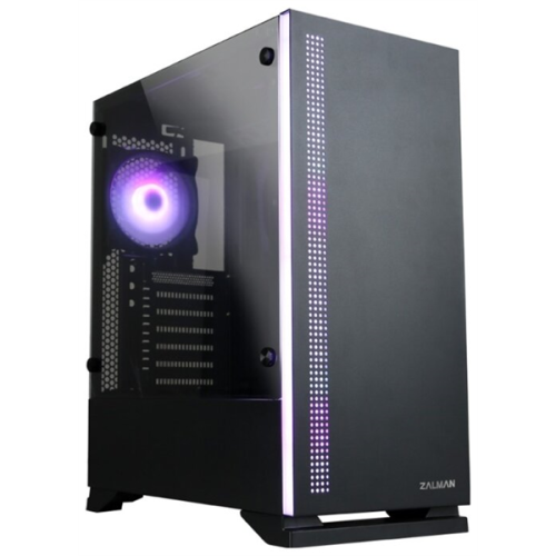 ZALMAN S5, ATX, BLACK, WINDOW, 2xCOMBO (3.5
