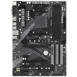 ASROCK B450 PRO4 R2.0, AM4, B450, 4*DDR4, D-Sub+HDMI+DP, 4xSATA3 6.0 (RAID), M.2 Socket, 4xUSB 3.2, Type-C, ATX; 90-MXBEE0-A0UAYZ