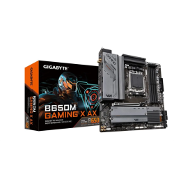 GIGABYTE B650M GAMING X AX, AM5, B650, 4*DDR5, DP+HDMI,  4 SATA 6 Гб/с, M2, Audio, Gb LAN, USB 3.2, USB 2.0, Type-C, COM*1 header, mATX
