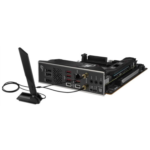ASUS ROG STRIX B650E-I GAMING WIFII, Socket AM5, B650, 2*DDR5, HDMI, 2xSATA3 + RAID, M2, Audio, Gb LAN, USB 3.2, USB 2.0, mITX; 90MB1BI0-M0EAY0