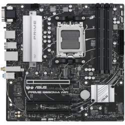ASUS PRIME B650M-A WIFI, Socket AM5, B650, 4*DDR5, HDMI+DP+VGA, 4xSATA3 + RAID, M2, Audio, Gb LAN, USB 3.2, USB 2.0, mATX; 90MB1EG0-M0EAY0