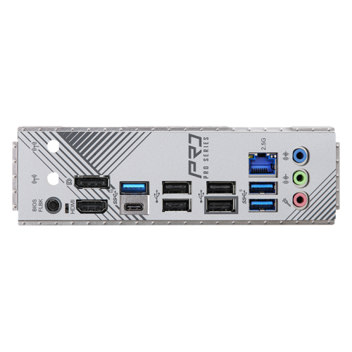 ASROCK B650M PRO RS, AM5, B650, 4*DDR5, HDMI+DP, 4xSATA3 6.0, M.2 Socket, RAID, USB 3.2, USB 2.0, Type-C, mATX