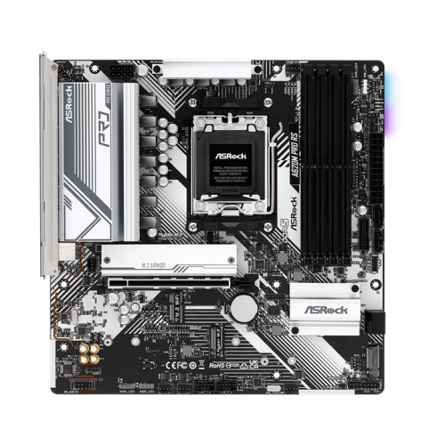 ASROCK A620M PRO RS, AM5, A620, 4*DDR5, HDMI+DP, 4xSATA3 6.0, M.2 Socket, RAID, USB 3.2, USB 2.0, Type-C, mATX