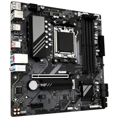 GIGABYTE B650M K, AM5, B650, 4*DDR5, DP+HDMI,  4 SATA 6 Гб/с, M2, Audio, Gb LAN, USB 3.2, USB 2.0, mATX