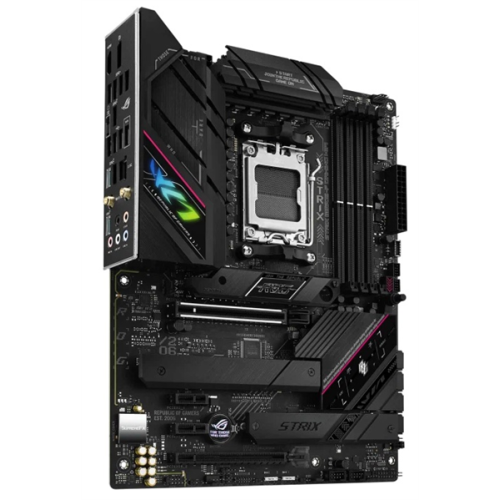 ASUS ROG STRIX B650E-F GAMING WIFI, Socket AM5, B650, 4*DDR5, HDMI+DP, 4xSATA3 + RAID, M2, Audio, Gb LAN, USB 3.2, USB 2.0, ATX; 90MB1BQ0-M0EAY0