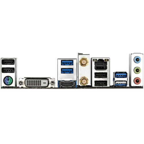 GIGABYTE B550M DS3H AC, AM4, B550, 4*DDR4, DVI-D+HDMI,  4 SATA 6 Гб/с, M2, Audio, Gb LAN, USB 3.2, USB 2.0, COM*1 header, mATX