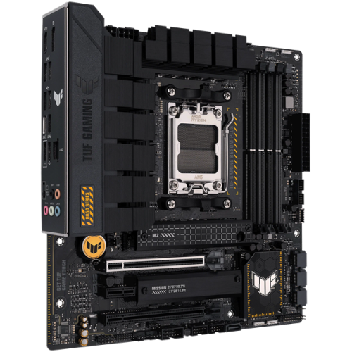 ASUS TUF GAMING B650M-PLUS, Socket AM5, B650, 4*DDR5, HDMI+DP, 4xSATA3 + RAID, M2, Audio, Gb LAN, USB 3.2, USB 2.0, mATX; 90MB1BF0-M0EAY0