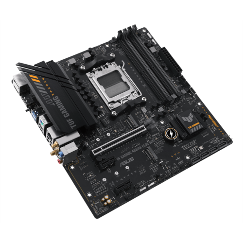 ASUS TUF GAMING A620M-PLUS WIFI, Socket AM5, A620, 4*DDR5,  2xDP+HDMI, 4xSATA3, 2xM.2, Audio, Gb LAN, USB 3.2, USB 2.0, mATX; 90MB1F80-M0EAYC