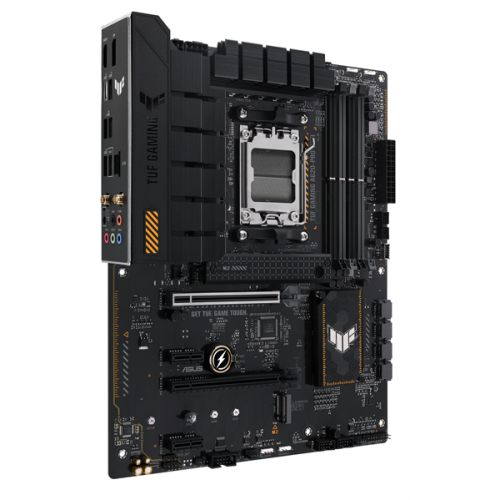ASUS TUF GAMING A620-PRO WIFI, Socket AM5, A620, 4*DDR5,  DP+HDMI, 4xSATA3, 2xM.2, Audio, Gb LAN, USB 3.2, USB 2.0, ATX; 90MB1FR0-M0EAY0
