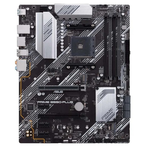 ASUS PRIME B550-PLUS,  Socket AM4, B550, 4*DDR4, HDMI+DP, CrossFireX, SATA3 + RAID, Audio, Gb LAN, USB 3.2*8, USB 2.0*6, COM*1 header (w/o cable), ATX ; 90MB14U0-M0EAY0
