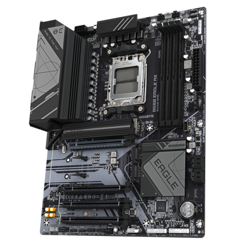 GIGABYTE B650 EAGLE AX, AM5, B650, 4*DDR5, DP+HDMI,  4 SATA 6 Гб/с, M2, Audio, Gb LAN, USB 3.2, USB 2.0, Type-C, ]ATX