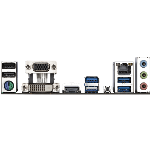 GIGABYTE A520M S2H, AM4, A520, 2*DDR4, D-Sub+DVI-D+HDMI,  4 SATA 6 Гб/с, M2, Audio, Gb LAN, USB 3.2, USB 2.0, COM*1 header, mATX