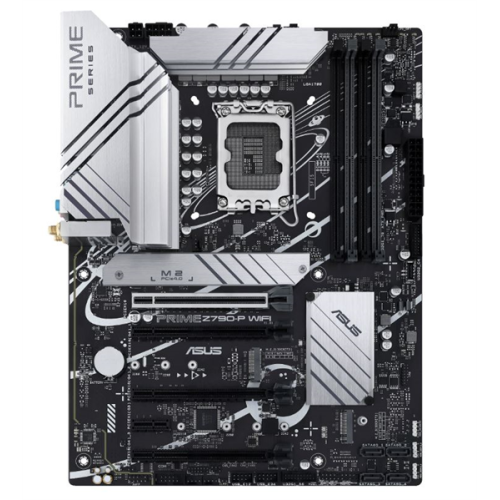 ASUS PRIME Z790-P WIFI, LGA1700, Z790, 4*DDR5, DP+HDMI, SATA3 + RAID, Audio, Gb LAN, USB 3.2, USB 2.0, COM*1 header (w/o cable), ATX; 90MB1CJ0-M0EAY0