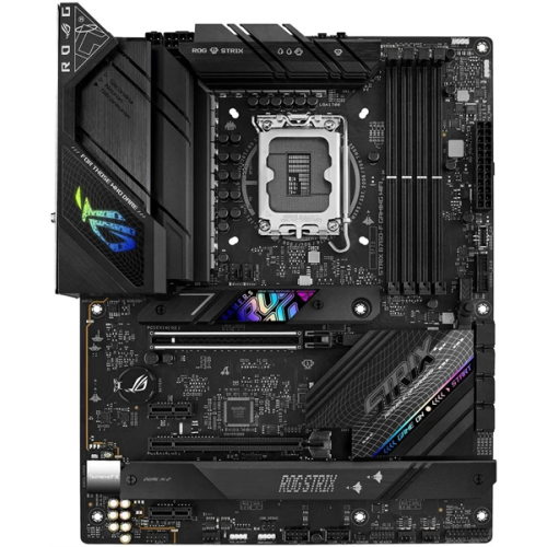 ASUS ROG STRIX B760-F GAMING WIFI, LGA1700, B760, 4*DDR5, HDMI+DP, 4xSATA3 + RAID, M2, Audio, Gb LAN, USB 3.2, USB 2.0, ATX; 90MB1CT0-M0EAY0