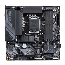 GIGABYTE B760M GAMING X AX, LGA1700, B760, 4*DDR5, DP+HDMI,  4 SATA 6 Гб/с, M2, Audio, Gb LAN, USB 3.2, USB 2.0, Type-C, COM*1 port, mATX