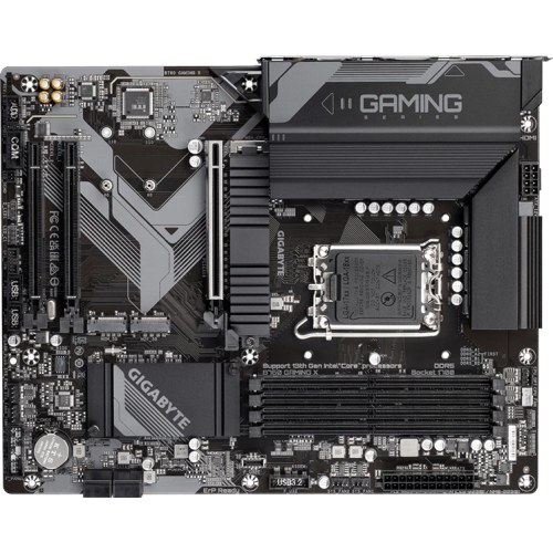 GIGABYTE B760 GAMING X, LGA1700, B760, 4*DDR5, DP+HDMI,  4 SATA 6 Гб/с, M2, Audio, Gb LAN, USB 3.2, USB 2.0, Type-C, COM*1 port, ATX