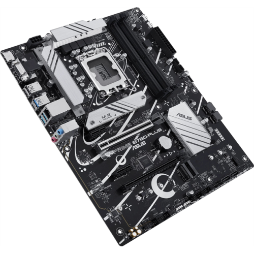 ASUS PRIME B760-PLUS, LGA1700, B760, 4*DDR5, HDMI+DP+VGA, 4xSATA3 + RAID, M2, Audio, Gb LAN, USB 3.2, USB 2.0, ATX; 90MB1EF0-M0EAY0
