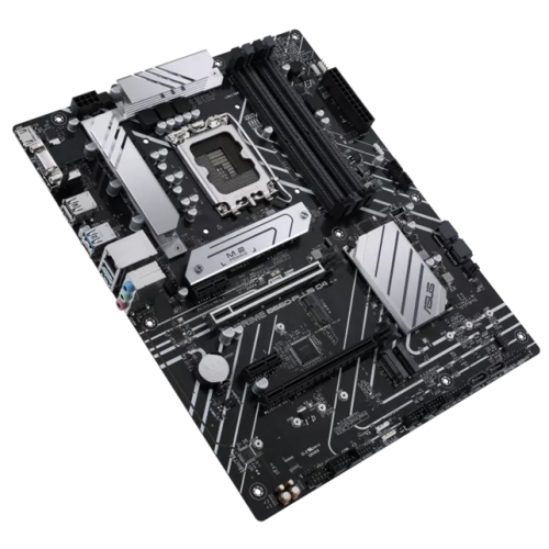 ASUS PRIME B660-PLUS D4, LGA1700, B660, 4*DDR4, DP+ D-Sub + HDMI, CrossFireX, SATA3 + RAID, Audio, Gb LAN, USB 3.2*6, USB 2.0*6, COM*1 header (w/o cable), ATX; 90MB18X0-M0EAY0